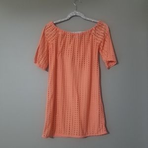 Venus peach top coverup S
